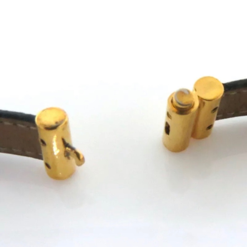 Bulgiar Bvlgari Leather Double Coiled Bracelet - Picture 5 of 8